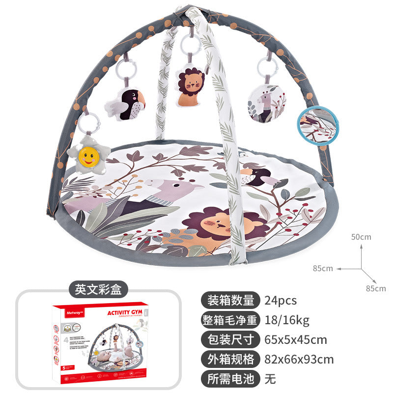Baby Play Gym with Ocean Balls and Activity Fence