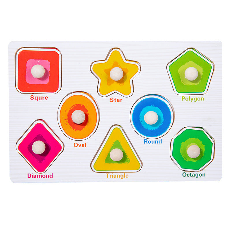 Wooden 3D Animal Puzzle Toy for Early Learning