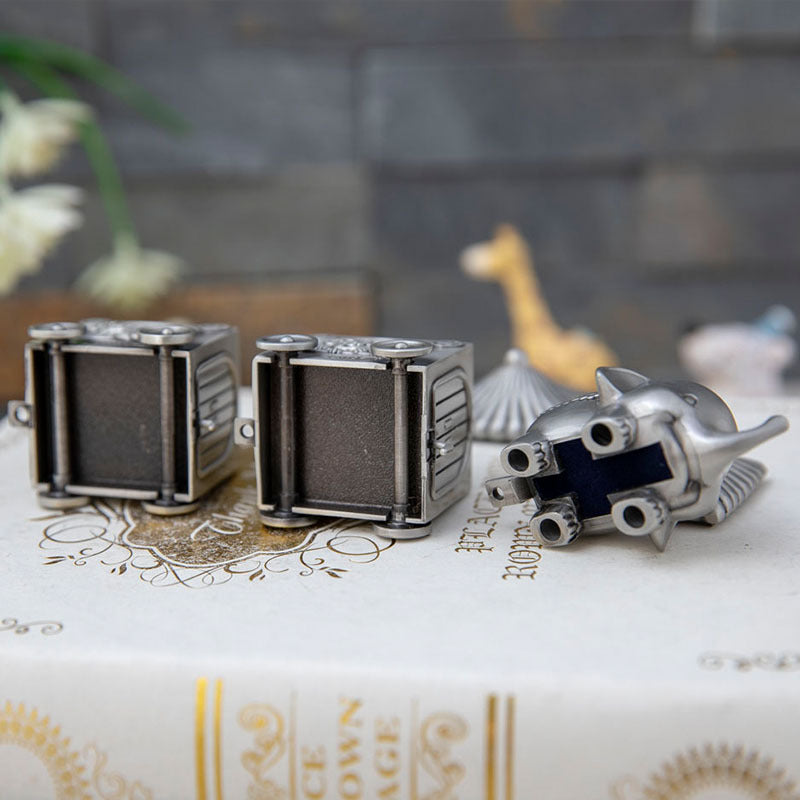 Creative European Elephant Baby Tooth and Hair Box